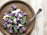 Purple Gnocchi With Sage and Butter
