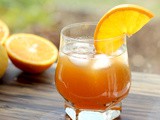 Sweet & Sour Amaretto Orange Cocktail