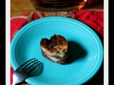 Bourbon Soaked Chocolate Cake and Honey Bourbon Glazed Croissant Pudding, a New Year and Sushi Talk