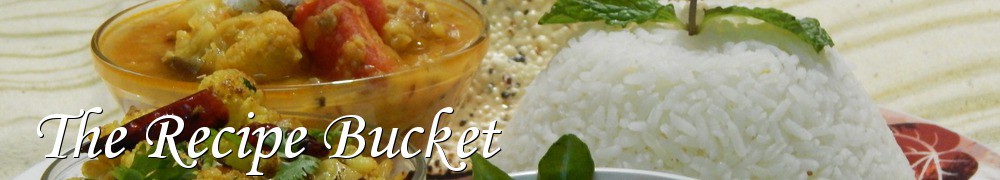 Very Good Recipes - The Recipe Bucket