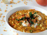 Dal chaat recipe from leftover dal