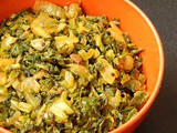 Mooli saag ki sabzi | radish leaves stir fry recipe