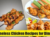 Easy Boneless Chicken Recipes for Dinner