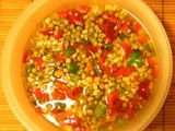 Marinated vegetable salad