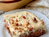 Apple banana cake