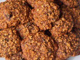 Apple butter oatmeal cookies