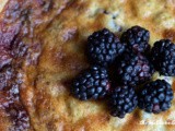 Blackberry buttermilk pie