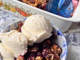 Blueberry crisp – Easy Recipe