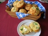 Broccoli cheddar cornbread muffins