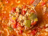 Cabbage fiesta soup