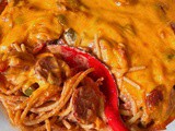Cajun baked spaghetti
