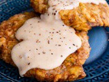 Chicken fried steak and gravy