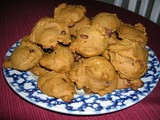 Chocolate chip pumpkin cookies