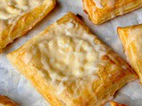 Cream cheese puff pastry danishes