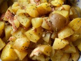 Crock pot bacon ranch potatoes