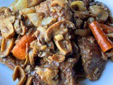 Crock pot round steak and gravy