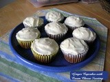 Ginger cupcakes with cream cheese frosting