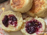 Homemade english muffins