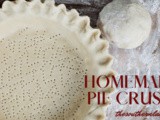 Homemade pie crusts