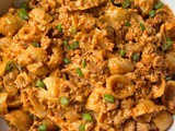 Homemade taco macaroni and cheese