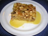 Kentucky bread pudding with bourbon sauce