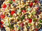 Mexican pasta salad