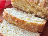 Mozzarella cheese quick bread