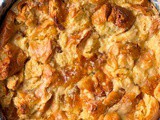 Orange croissant bake