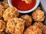 Pancake sausage balls