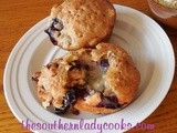 Pineapple blueberry bran muffins