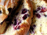 Simple blueberry loaf cake