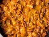 Sloppy joe pasta casserole