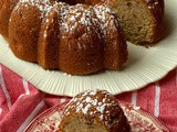 Sour cream banana bundt cake