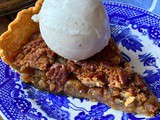 Southern maple pecan pie