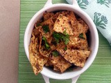 Papad ki Sookhi Sabzi (Dry Curry)