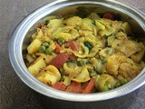 Patta Gobhi Aloo Matar: Cabbage Potato Peas Curry