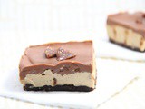 Valentine’s Day Treats: Salted Caramel Chocolate Cheesecake Slices | Raw, Vegan