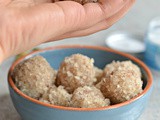 10 minutes Coconut laddu | 4 ingredient vegan coconut balls