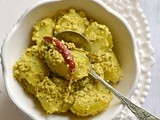 Bengali Aloo posto | Vegan Potatoes stir-fry w/ poppy seeds