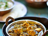 Chettinad Paneer curry