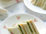 Ribbon Tea sandwiches- Easy and fuss free Party recipes