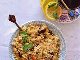 Super Easy Couscous Salad and Summer Party with Blogger friends