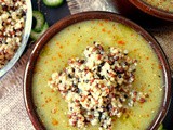 Σούπα με σελινόριζα κ κινόα- Celeriac quinoa soup