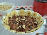 Chocolate hazelnut porridge