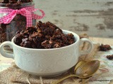 Σοκολατένια γκρανόλα με ξηρούς καρπούς – Chocolate nut granola