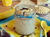 Overnight oats in a jar