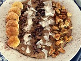 Κινόα με σοκολάτα, μπανάνα κ καρύδα για πρωινό-Quinoa breakfast bowl