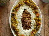 Φακόρυζο με πικάντικα λαχανικά – Spiced basmati rice with lentils and veggies
