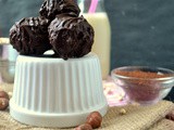 Νηστίσιμα τρουφάκια σοκολάτας με φουντούκι – Vegan chocolate hazelnut truffles
