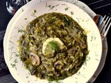 Νηστίσιμη μυρωδάτη μαγειρίτσα με μανιτάρια-Vegan mushroom magiritsa (Greek Easter soup)